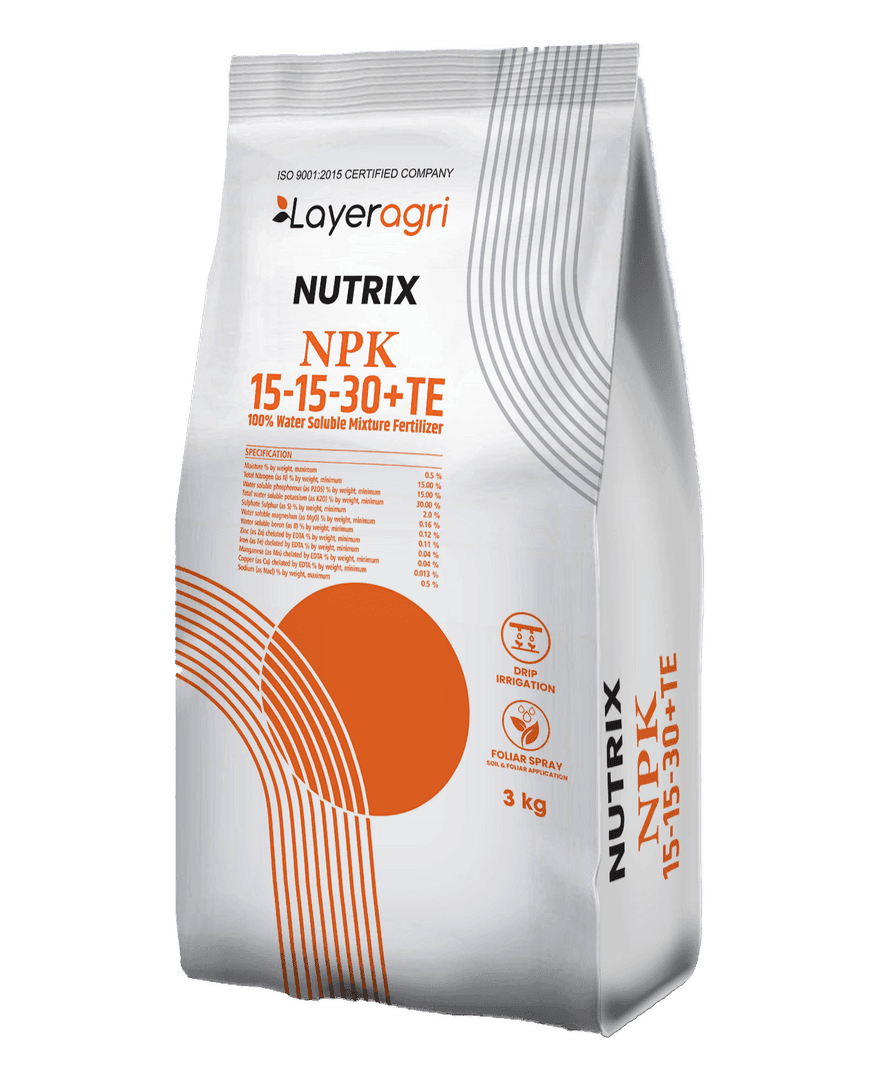 NPK 15:15:30 + TE — LA-NUTRIX pack